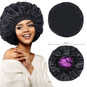 XRACEPHOL reversible bonnet turned to purple showing style and protection