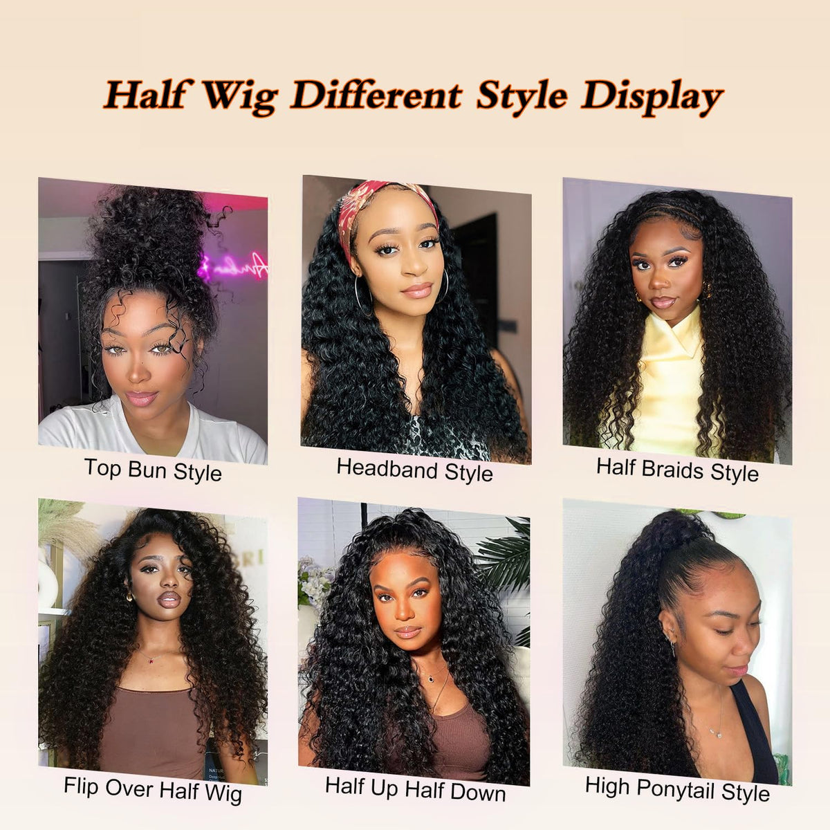 XSY accessories included headband cap and lashes for ready-to-wear convenience