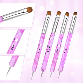 Xthrotsenk fine bristle tip close-up showing smooth stroke finish and precise application