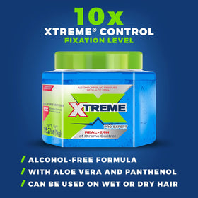 Xtreme jar in hand illustrating scale and economical two-jar supply