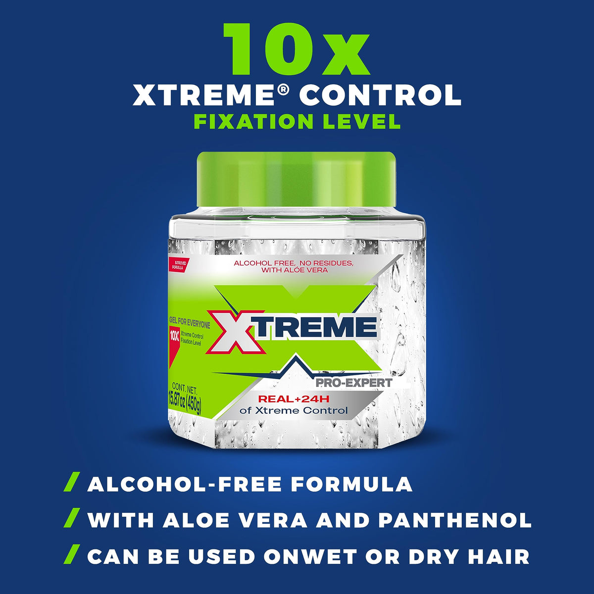 Xtreme close-up of gel texture highlighting smooth, residue-free finish