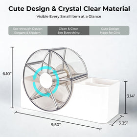 XUHSOLMP scale image shows compact size saving bathroom counter space
