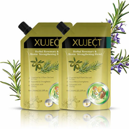 XUJECT front packaging showing two pouches and product benefits