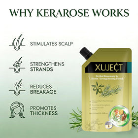 XUJECT close-up of pouch texture highlighting concentrated formula
