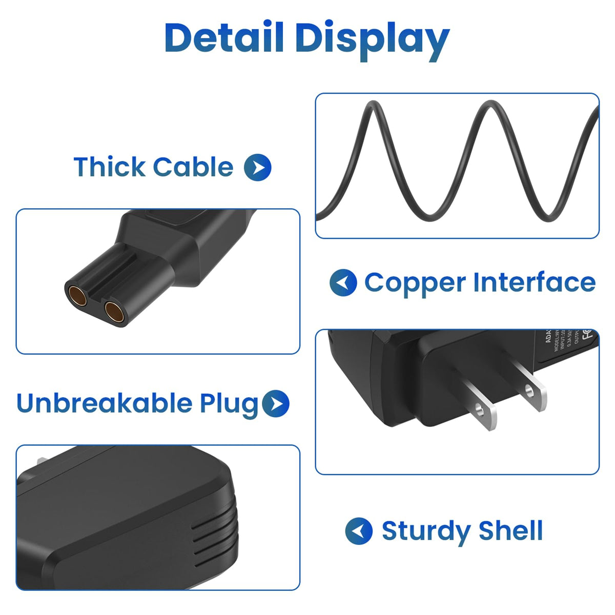 XXSZHY connector detail showing plug fit precisely for compatible devices