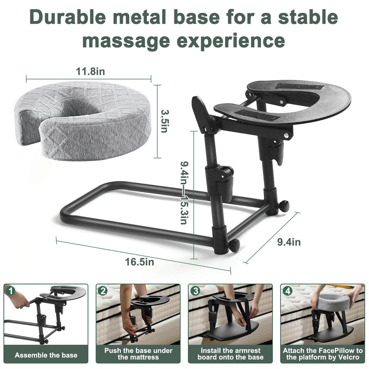 XYDongtong adjustable cradle close-up showing rotation mechanism and positioning control