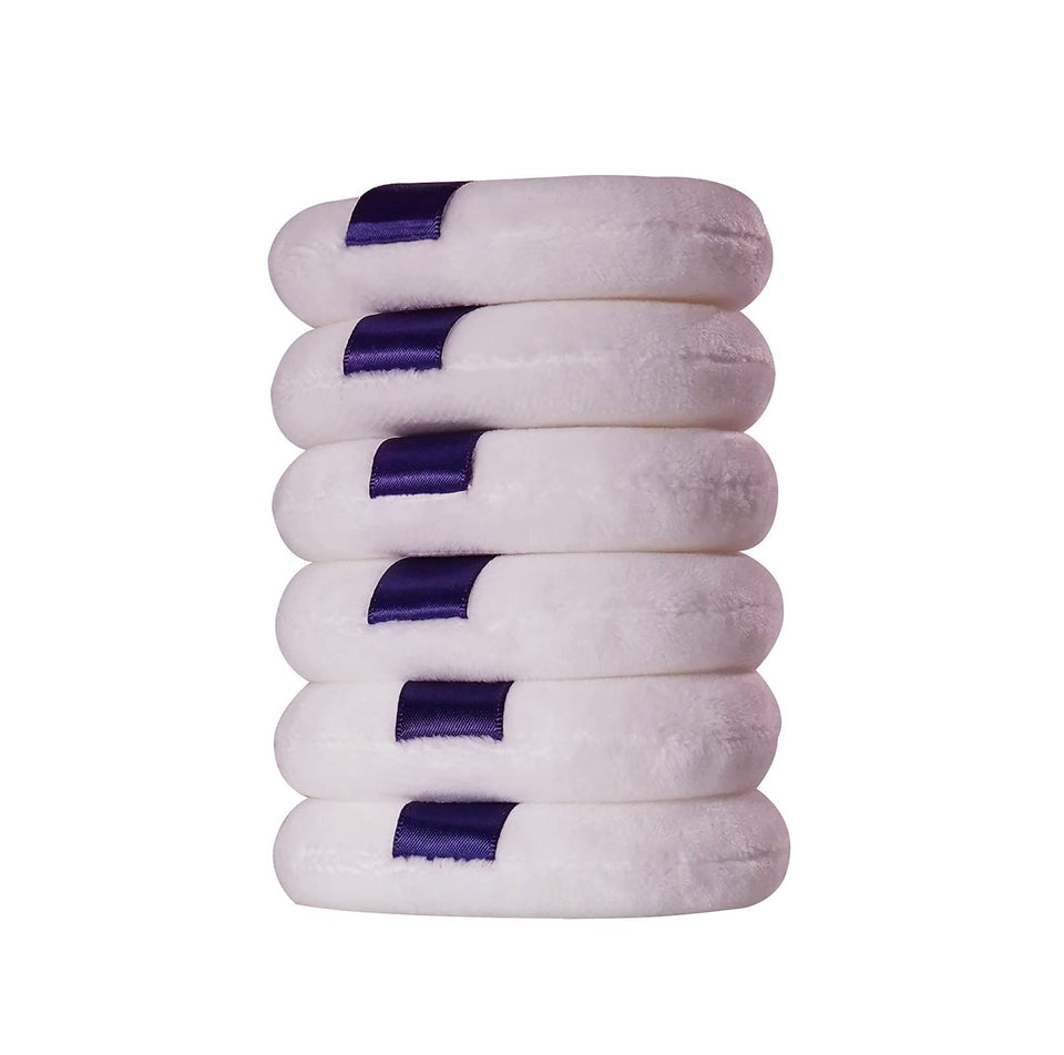 Yababa powder puff front packaging showing product and benefits