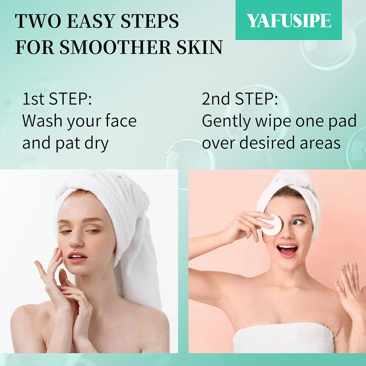 YAFUSIPE ingredient label with vitamins and botanical extracts listed