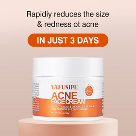 YAFUSIPE cream texture close-up highlighting smooth formula for gentle exfoliation