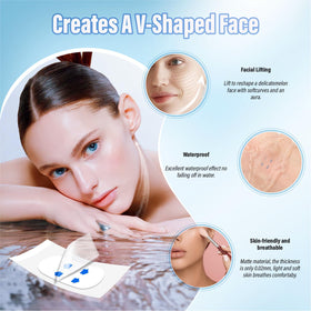 YAGUVI before and after comparison highlighting jawline definition