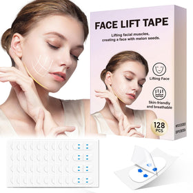 YAGUVI front packaging showing 128pcs and product benefit of instant contouring