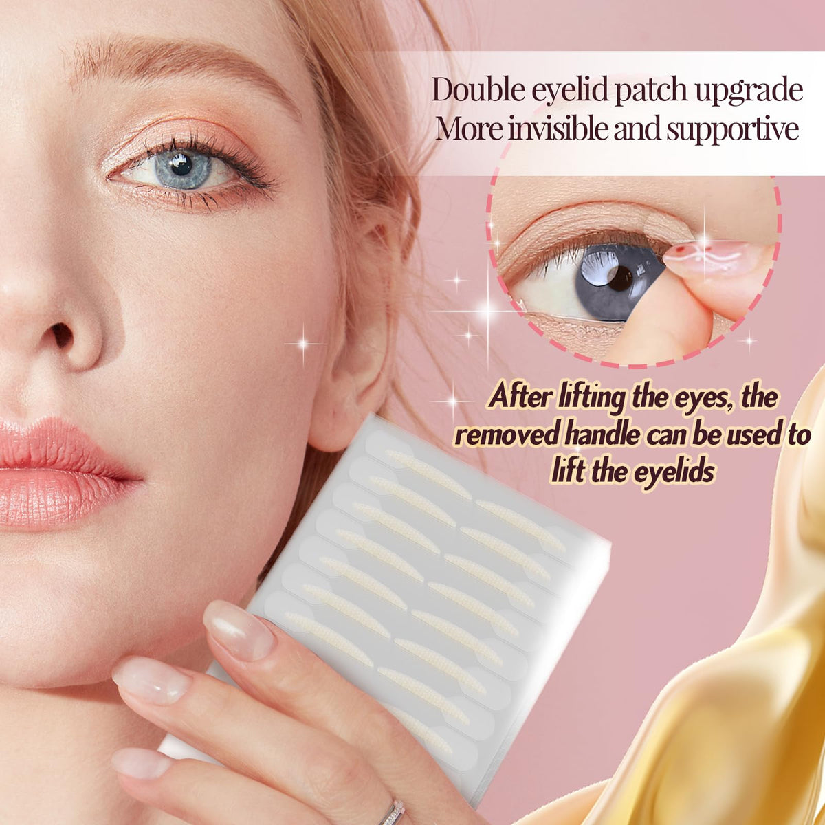 YAGUVI used during makeup routine on model highlighting seamless blending benefit