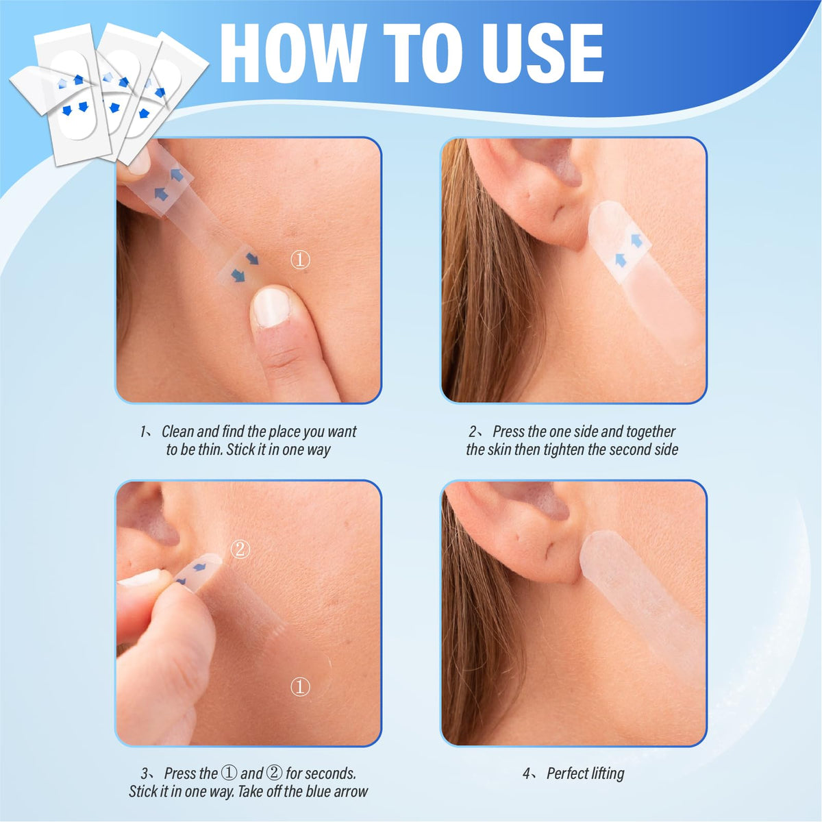 YAGUVI gentle removal demonstration to reduce skin discomfort