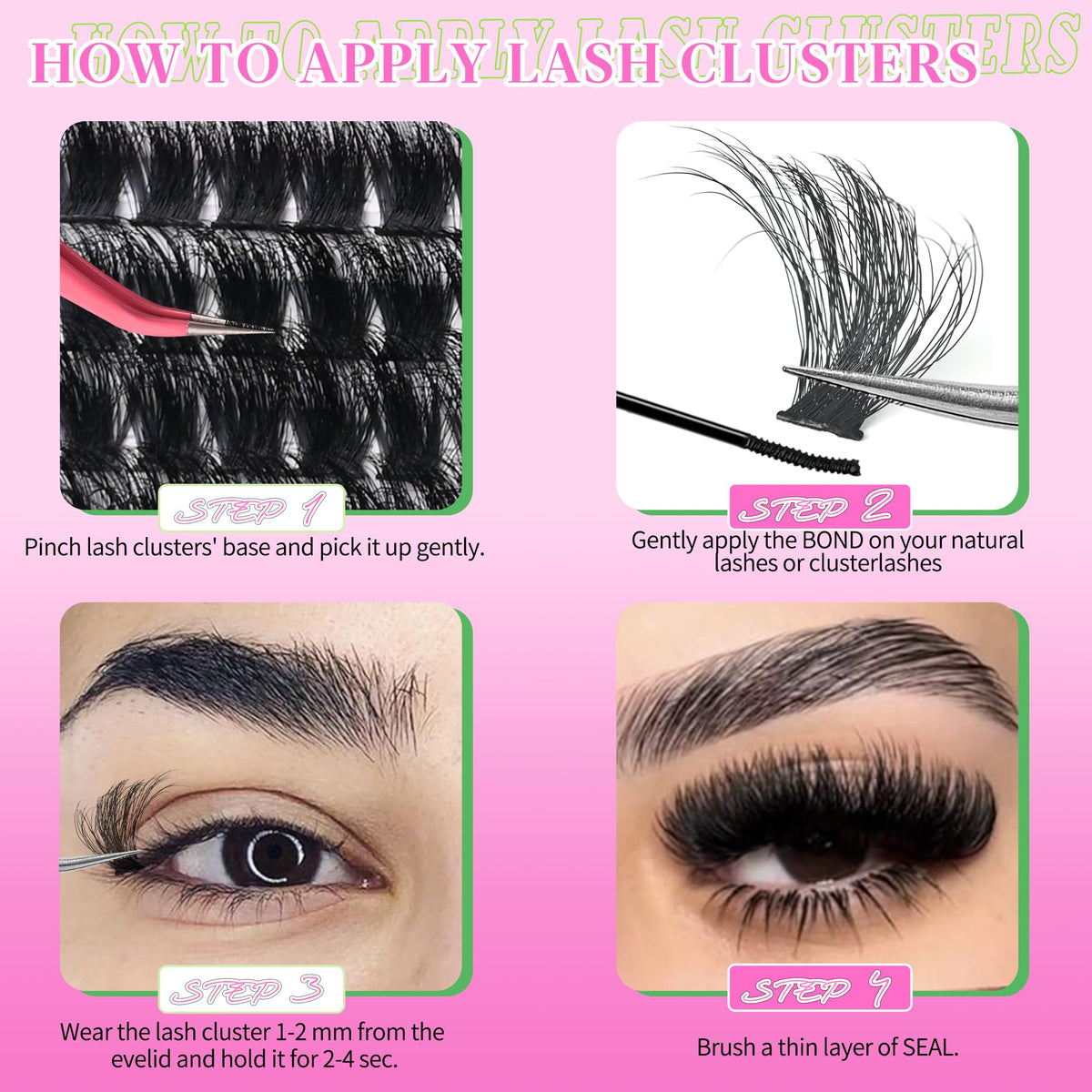 Yaiseiko makeup look lifestyle showing dramatic daytime-to-evening lash enhancement