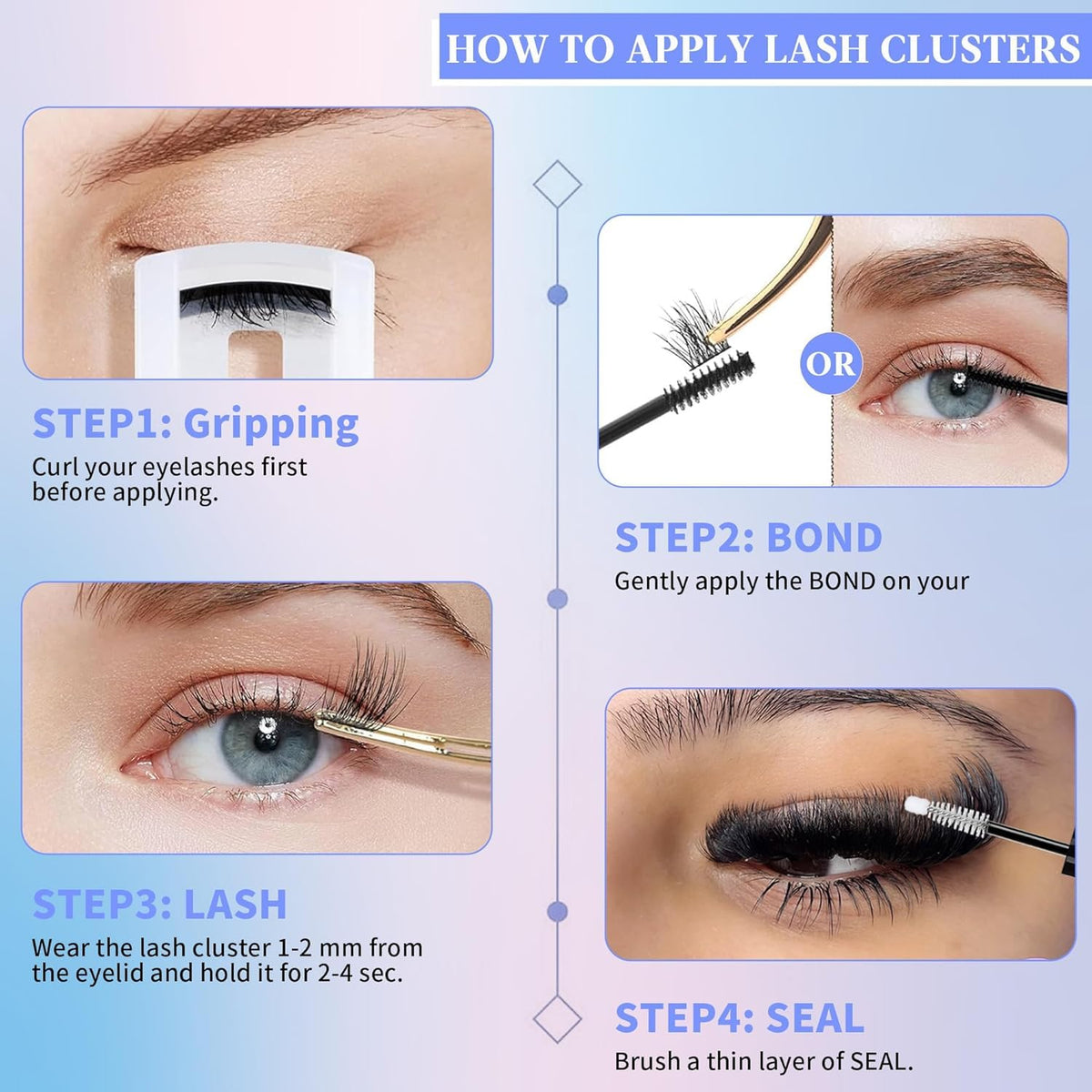 Yaiseiko flatlay with lashes and makeup showing versatility for glam looks