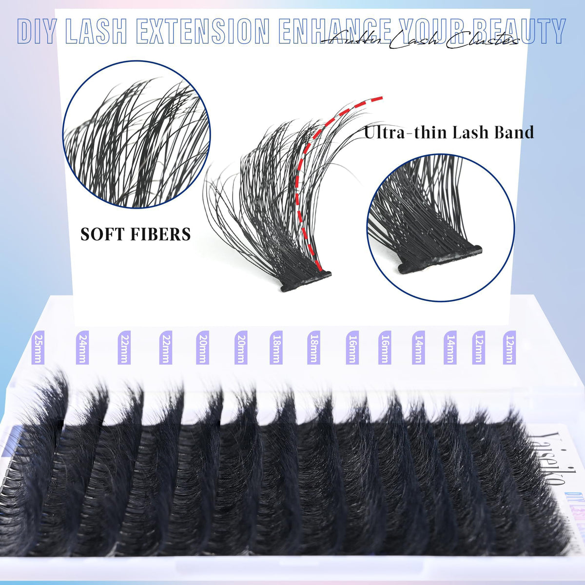Yaiseiko thin cotton band detail showing flexible fit and comfort