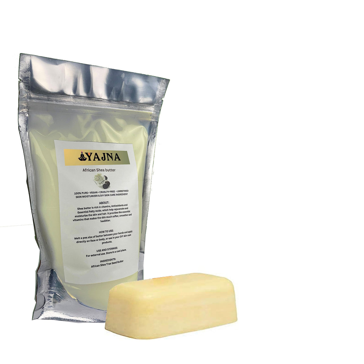 Yajna applied on elbow showing moisturized, softened skin