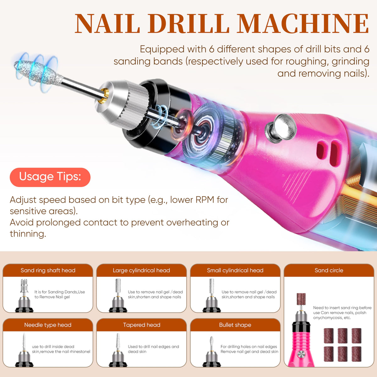 YALSYNY manicure lifestyle scene showing finished nails and kit convenience