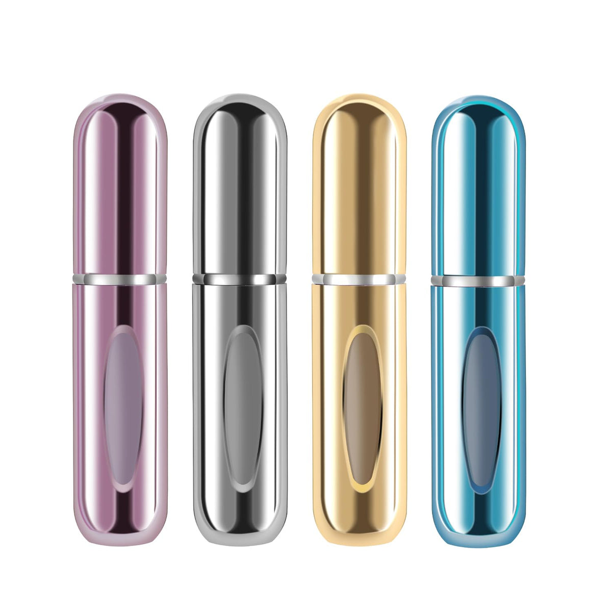 yamadura front view shows four atomizers ready to travel with durable protection