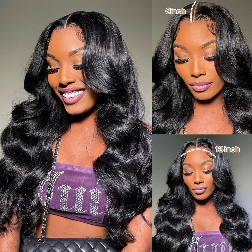 Yamikk close-up of HD lace with bleached knots for seamless parting