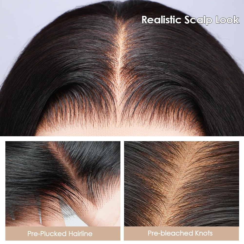 Yamikk pre-plucked hairline and baby hair detail for ready-to-wear finish
