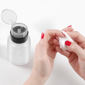 YAMYONE staged in a toiletry bag illustrating spill-resistant travel convenience