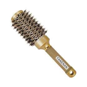 YANENAN round brush front view showing barrel and bristles for smoother styles
