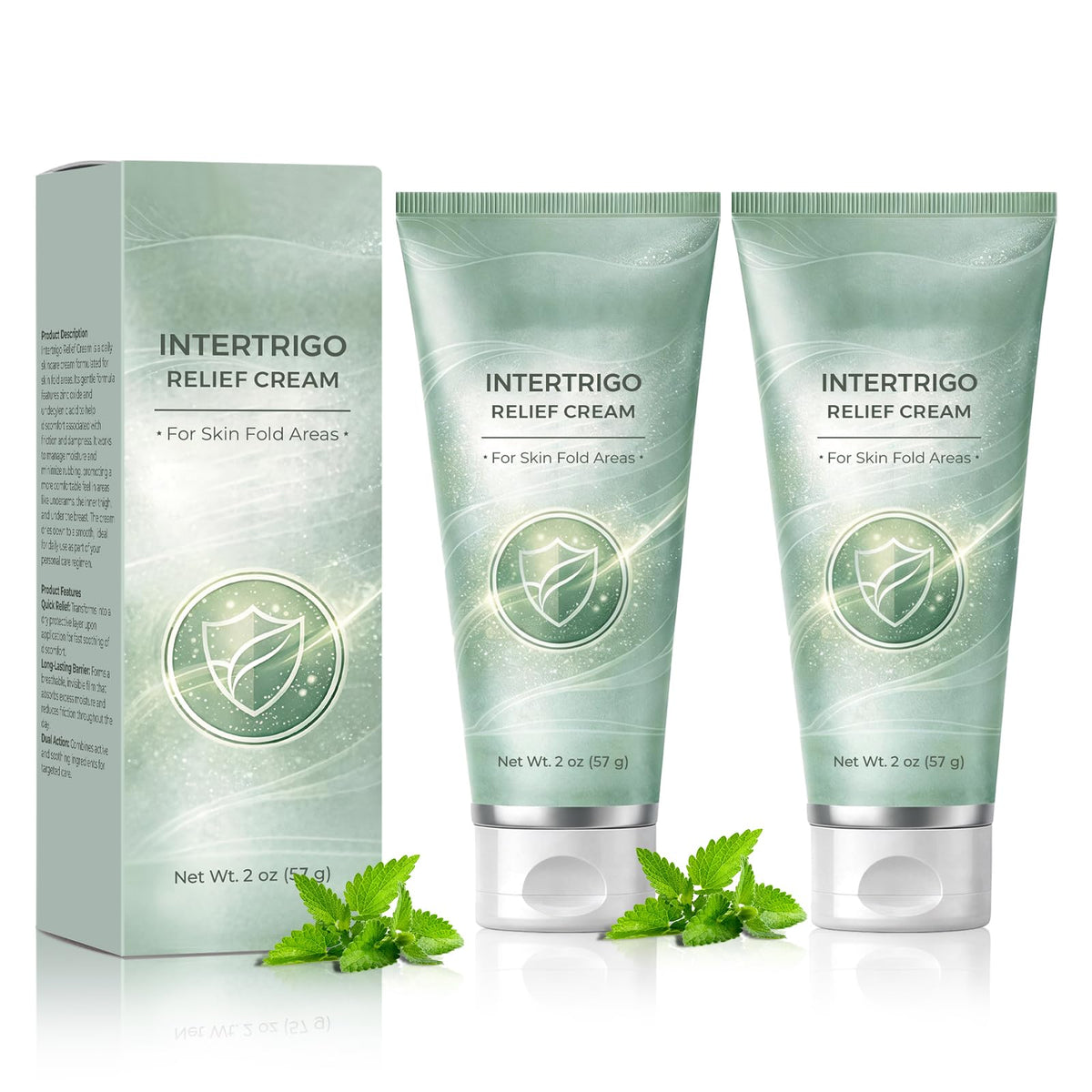 YanGetifit front packaging showing product and quick-dry benefit