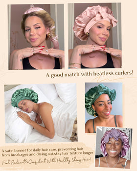 YANIBEST tie band styled as bow demonstrating versatile fashion use