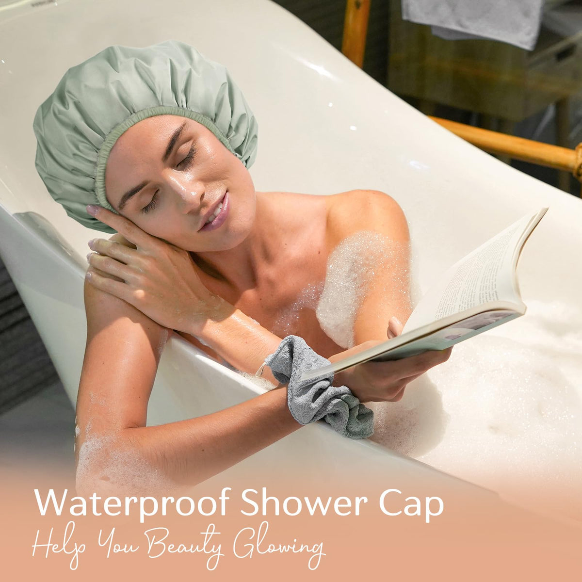 YANIBEST cap with water beading to show reliable wet-proof performance