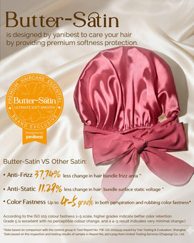YANIBEST close-up of butter-satin texture preserving moisture and smoothness