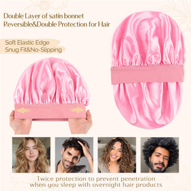 YANIBEST double-layer inside detail displaying layered protection for hair retention