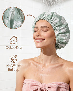 YANIBEST satin lining close-up showing smooth fabric to reduce frizz and protect hair