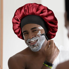 YANIBEST bonnet preserving styled hair to reduce frizz and tangling