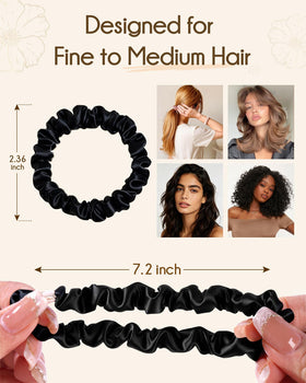 YANIBEST scrunchie worn on wrist for easy access and stylish convenience