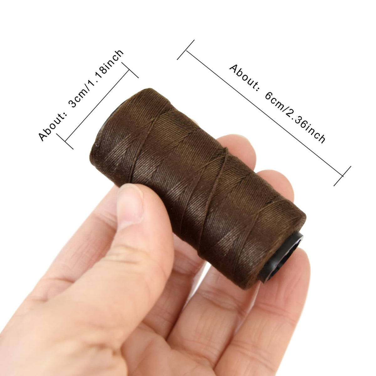 YANTAISIYU size comparison with fingers showing bead scale and fit