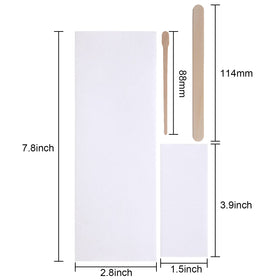 Yaomiao large non-woven strip close-up highlighting size and durable texture for coverage