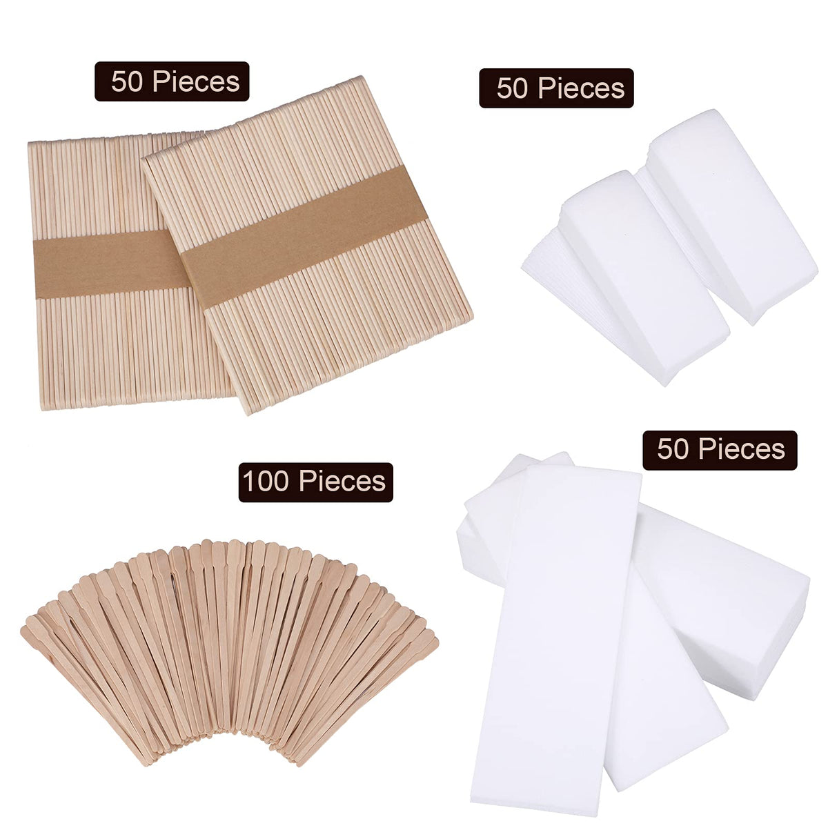 Yaomiao short wooden applicators grouped to show precision control and easy handling