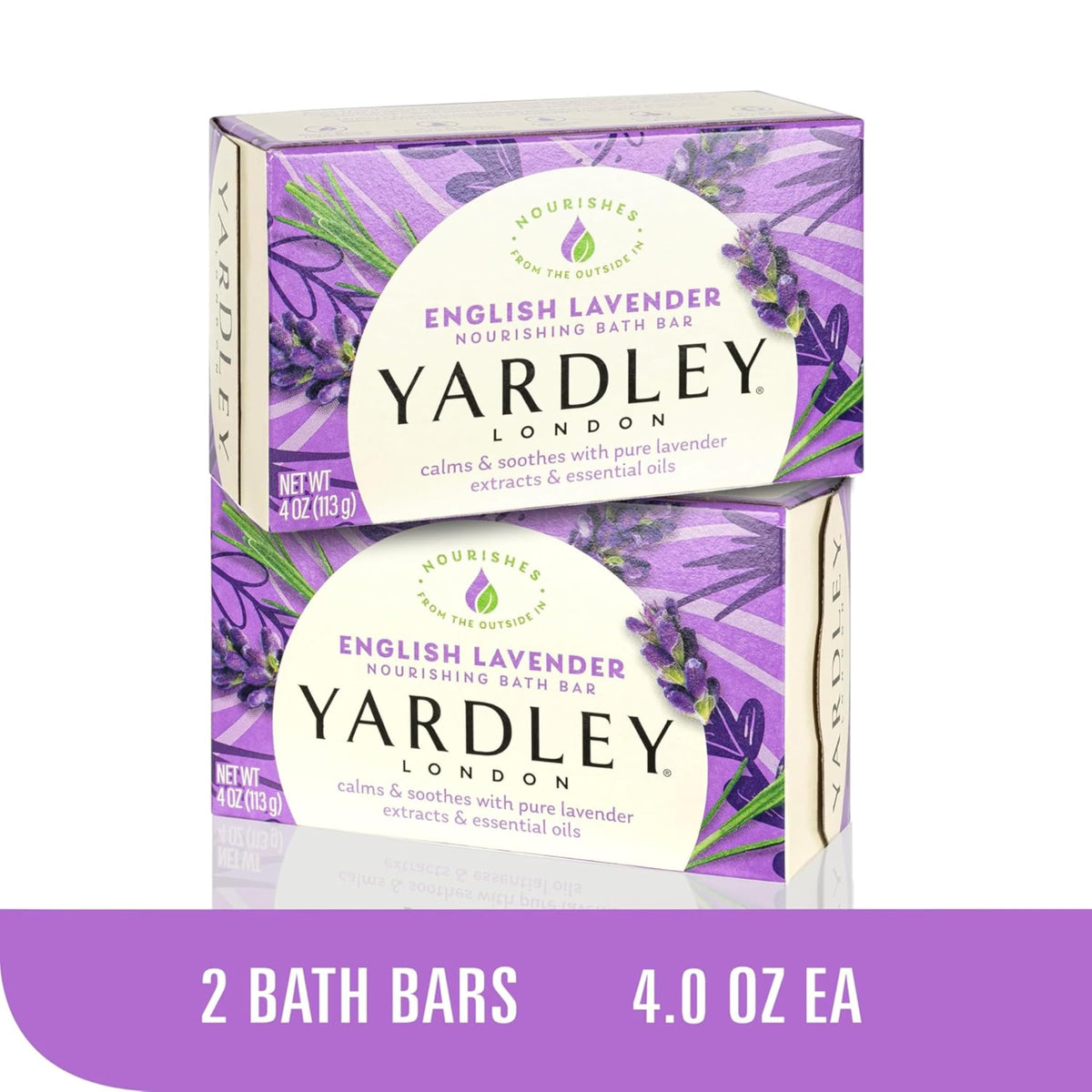 Yardley London assortment styled in bathroom to show giftable, everyday convenience