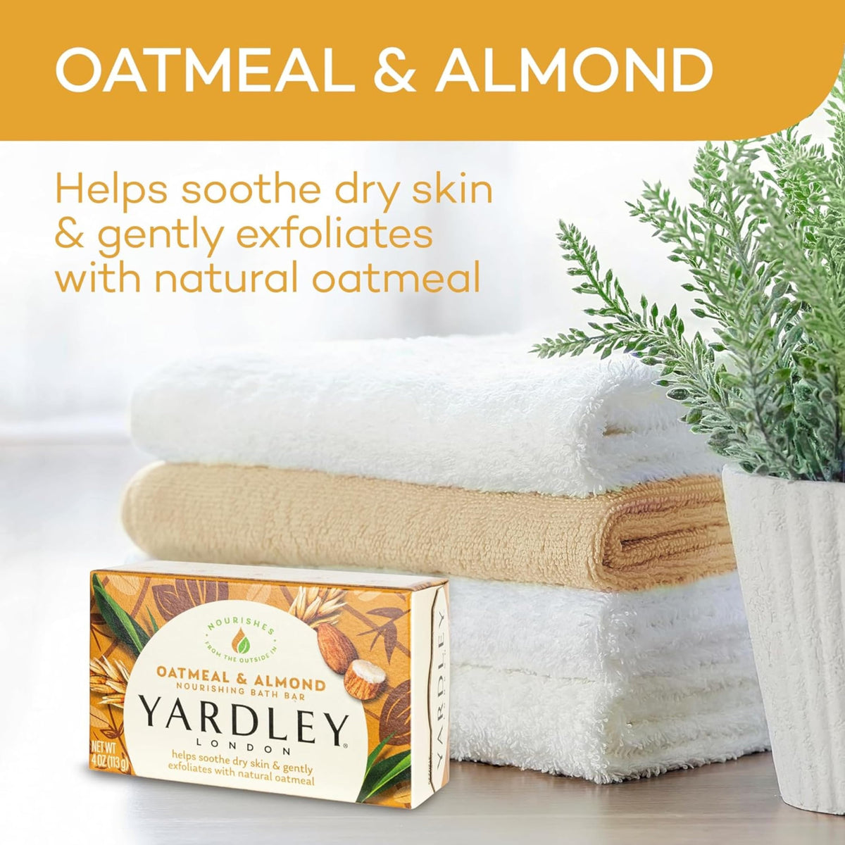 Yardley close-up of soap texture showing creamy lather for hydration