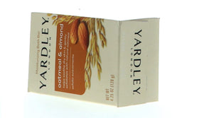 HARMONY Yardley bar held in hand for size and easy daily use