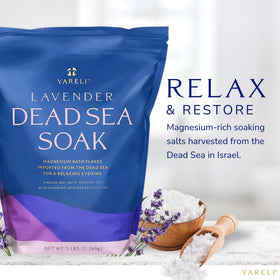 YARELI foot soak demo basin illustrating targeted soaking convenience benefit