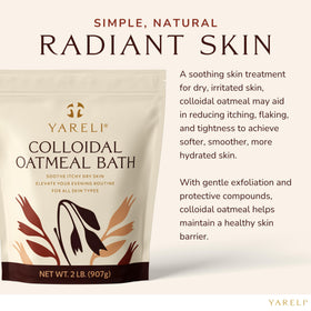 YARELI paste applied to skin demonstrating targeted soothing benefit