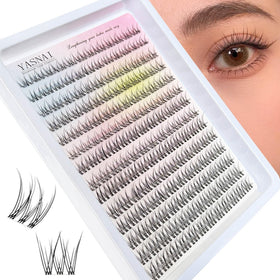 YASNAI front packaging showing 168-piece mixed length clusters and product benefit