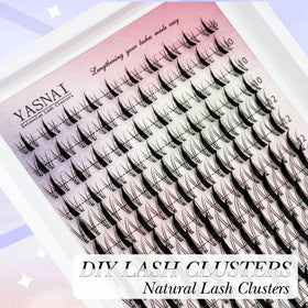 YASNAI lash clusters worn in cosplay makeup for bold character looks