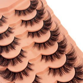 YASNAI lash trimmed on scissors to fit eyelid for custom, precise fit