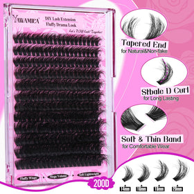 Yawamica step-by-step application graphic demonstrating easy DIY benefit