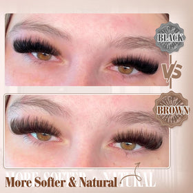 Yawamica application with tweezers demonstrating precise DIY placement and salon results