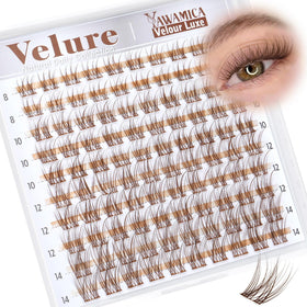 Yawamica front packaging showing brown lash clusters and benefits