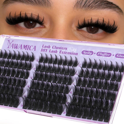 Yawamica front packaging showing mixed 12–20mm clusters and branding, easy selection benefit